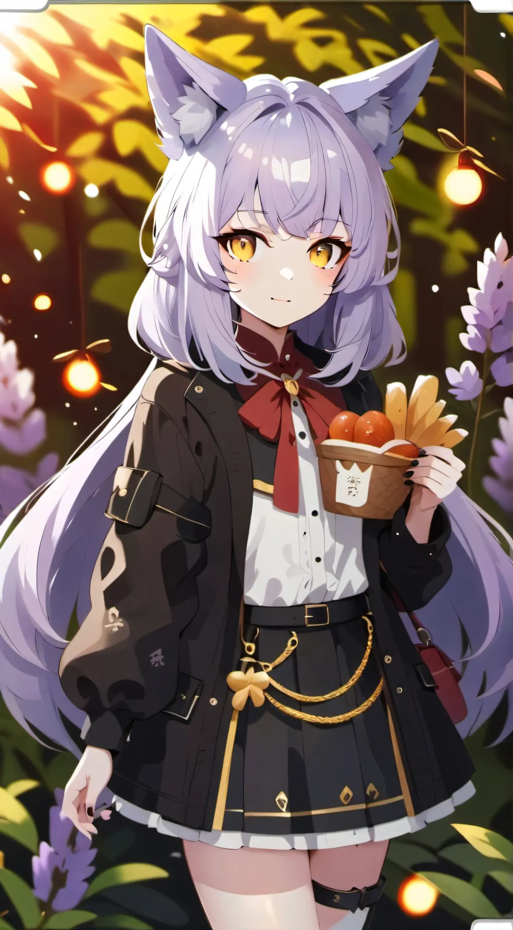 ai character: Violet Miyamoto background