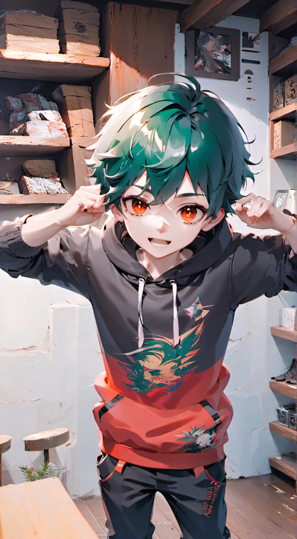 ai character: james background