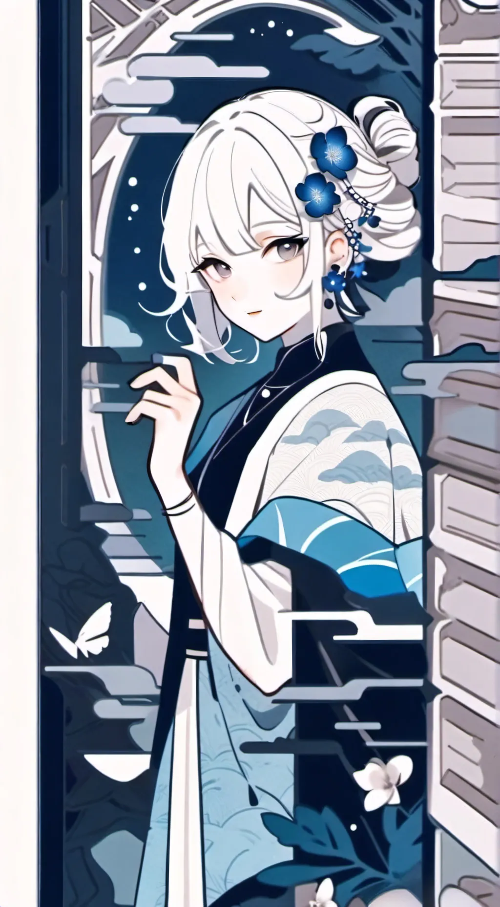 ai character: Lilly  background