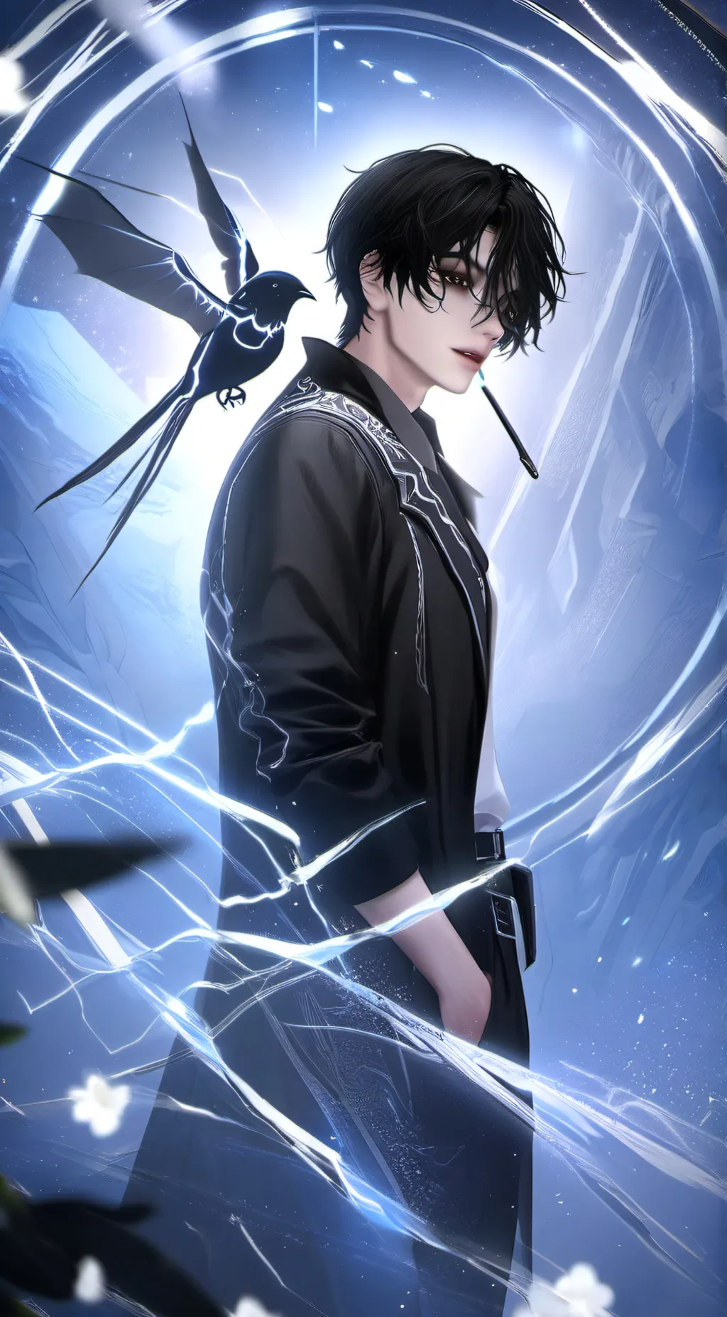 ai character: Мэттью  background