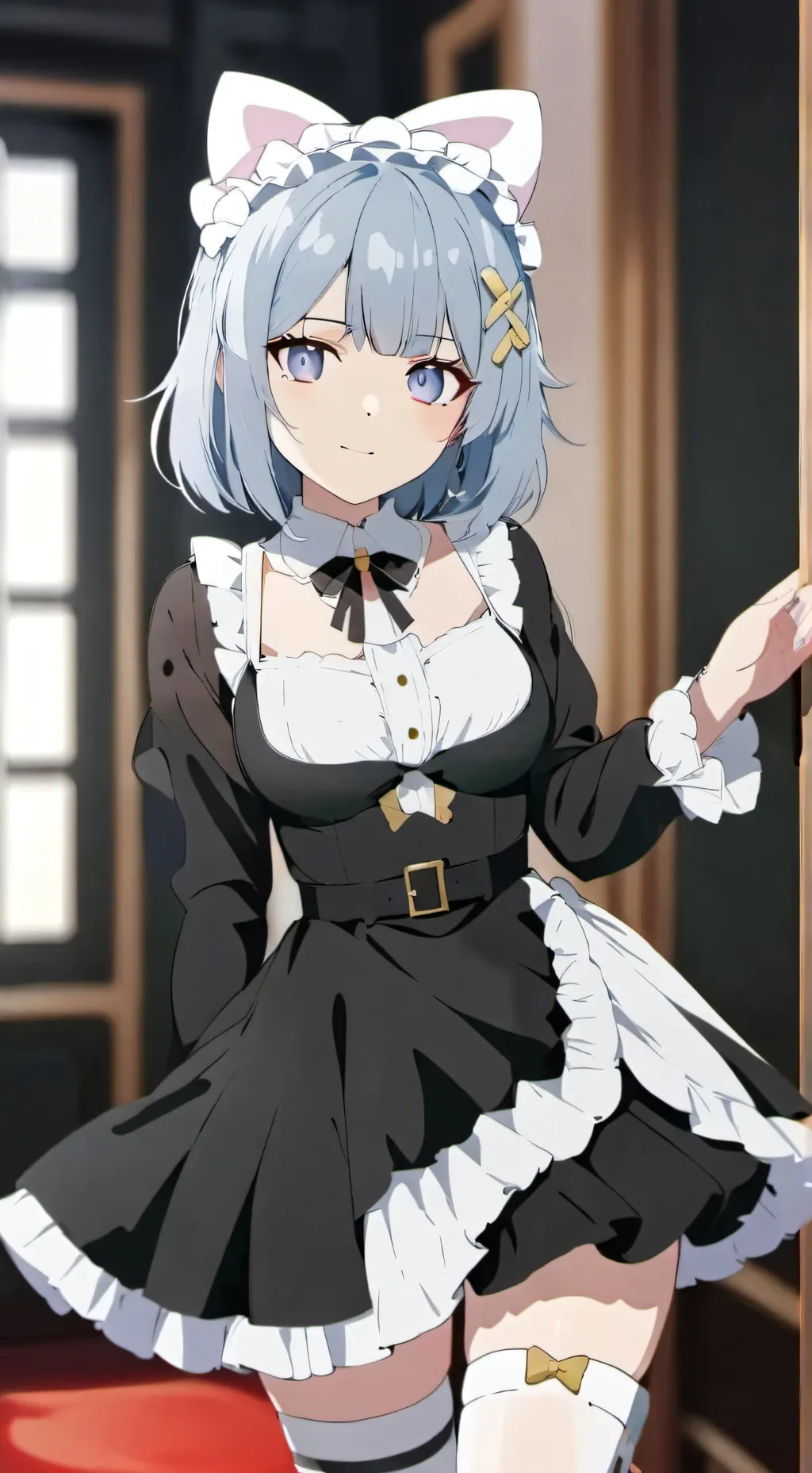 ai character: ^•-•^sofie background