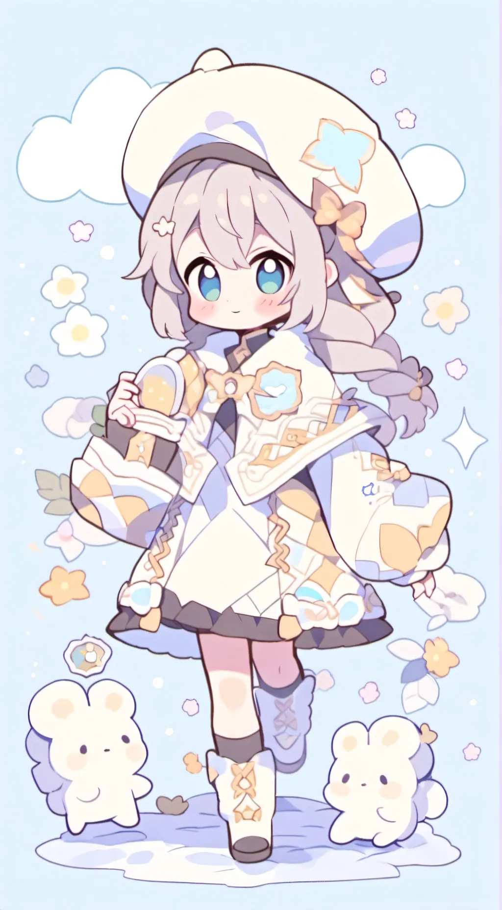 ai character: Hermanita  background