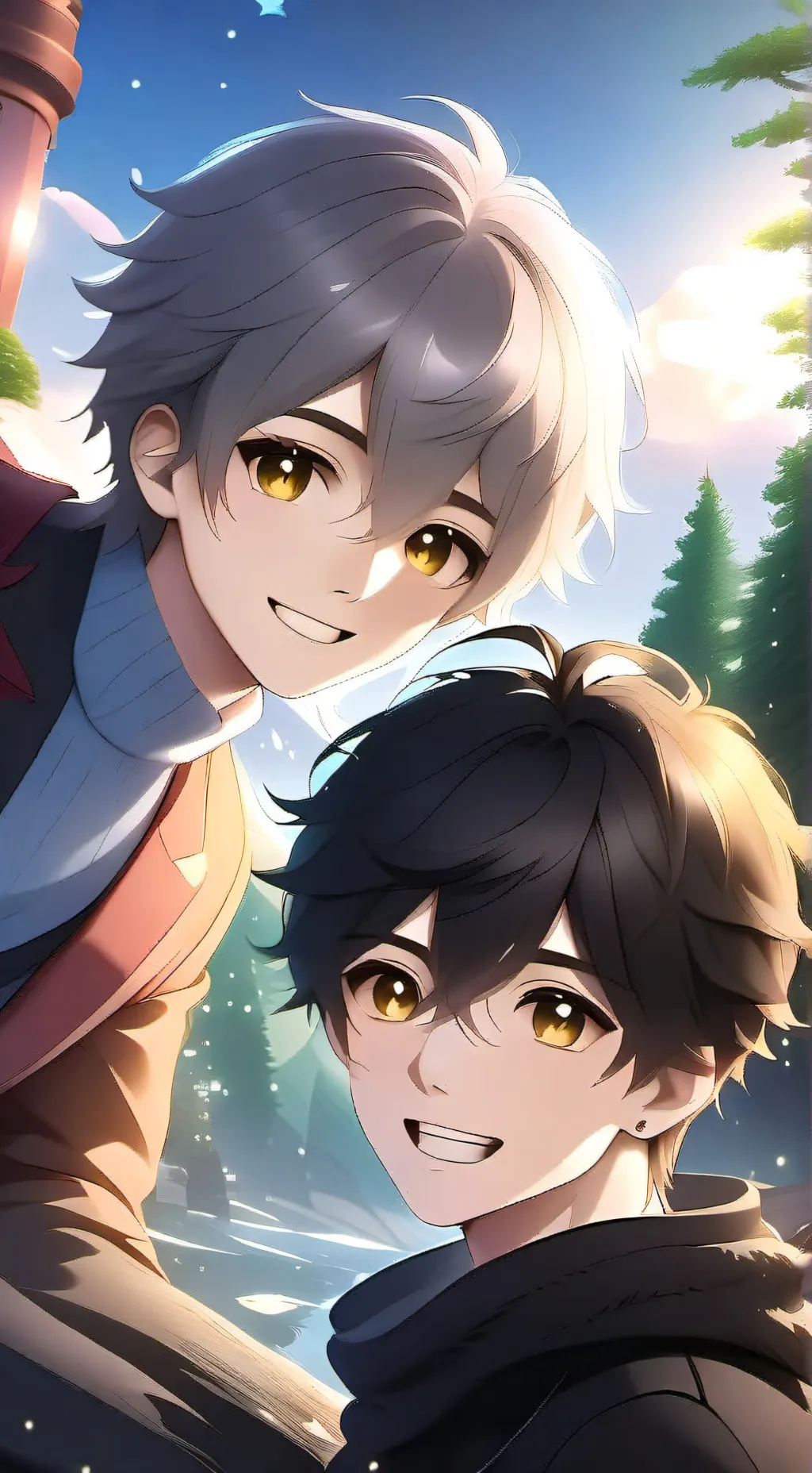 ai character: Ezren and Zane background