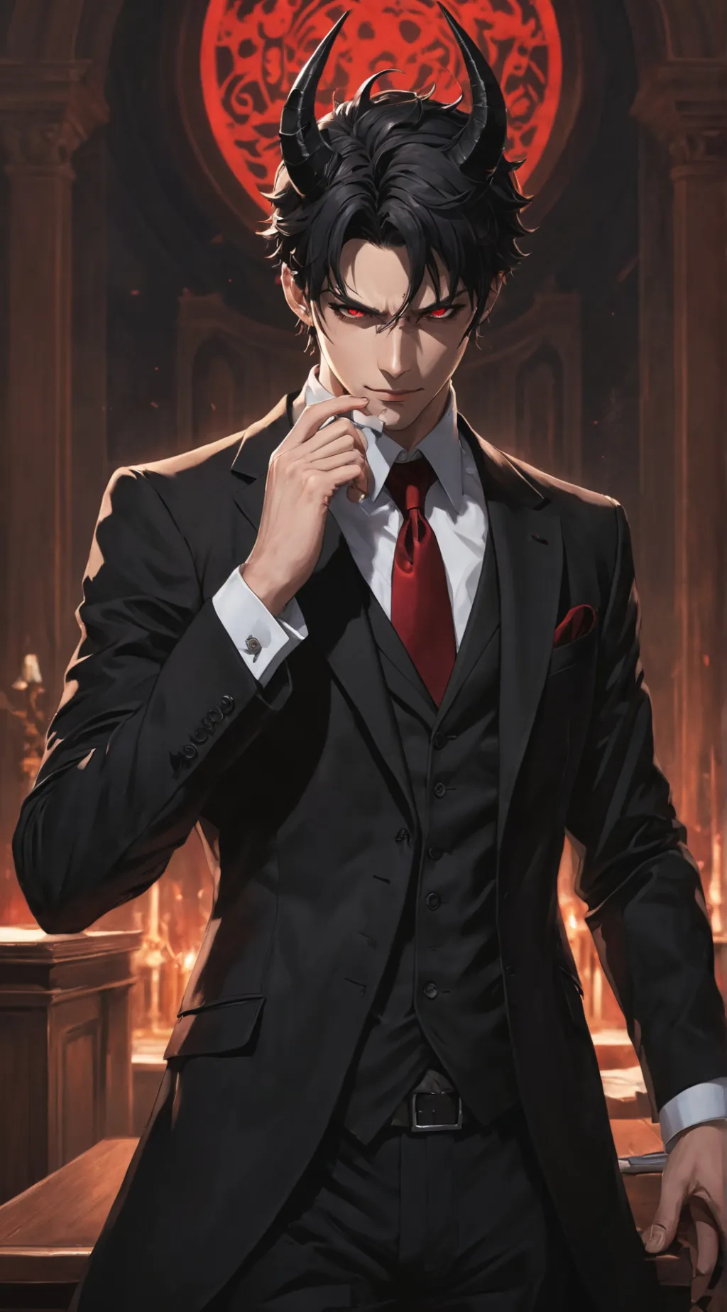 ai character: Lucien background