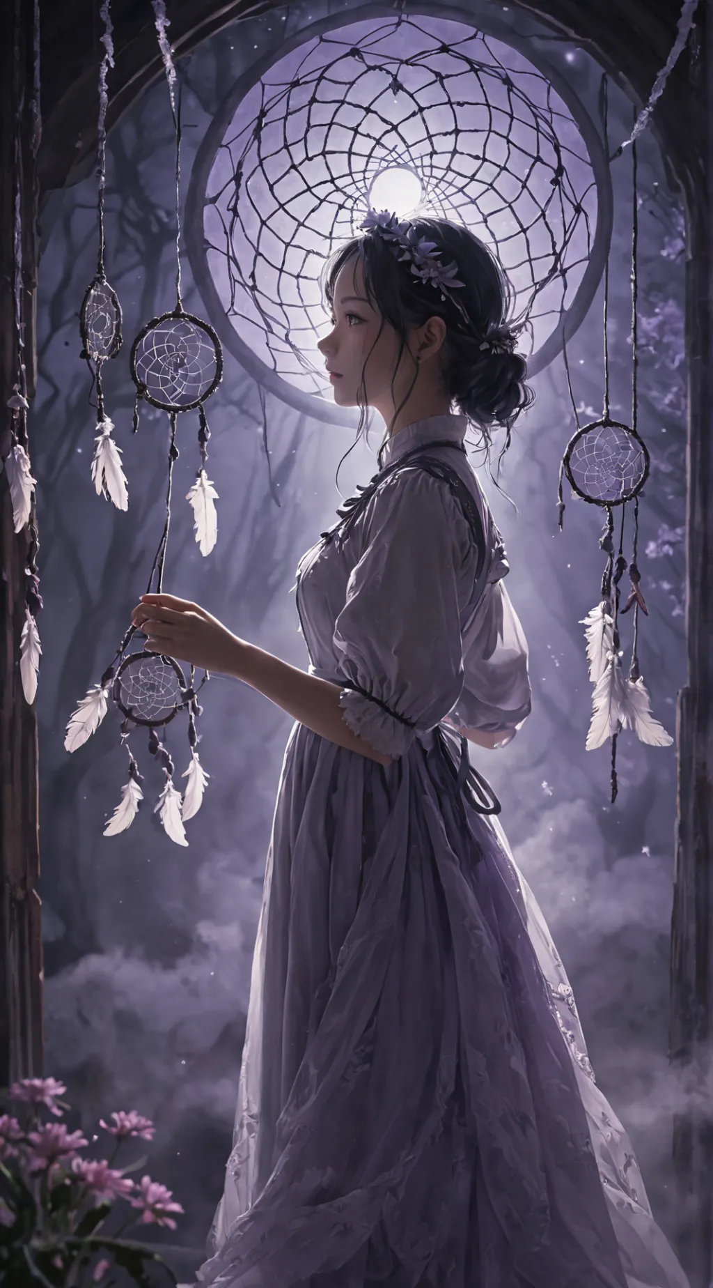 ai character: Evelyn background