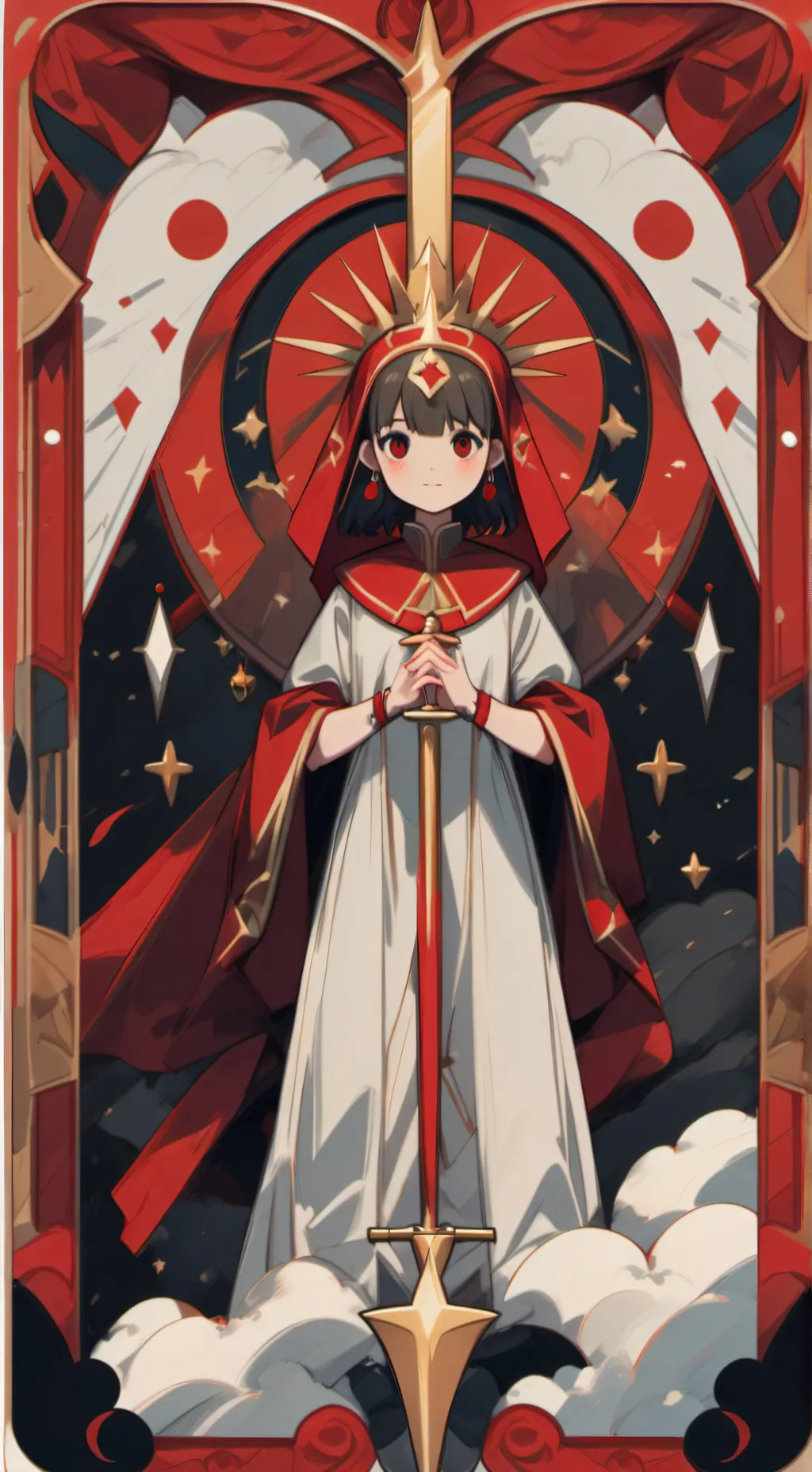 ai character: Bwbwbwb background