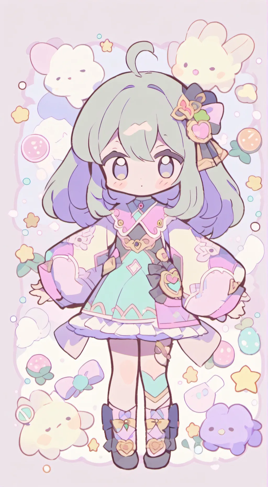 ai character: emily  background