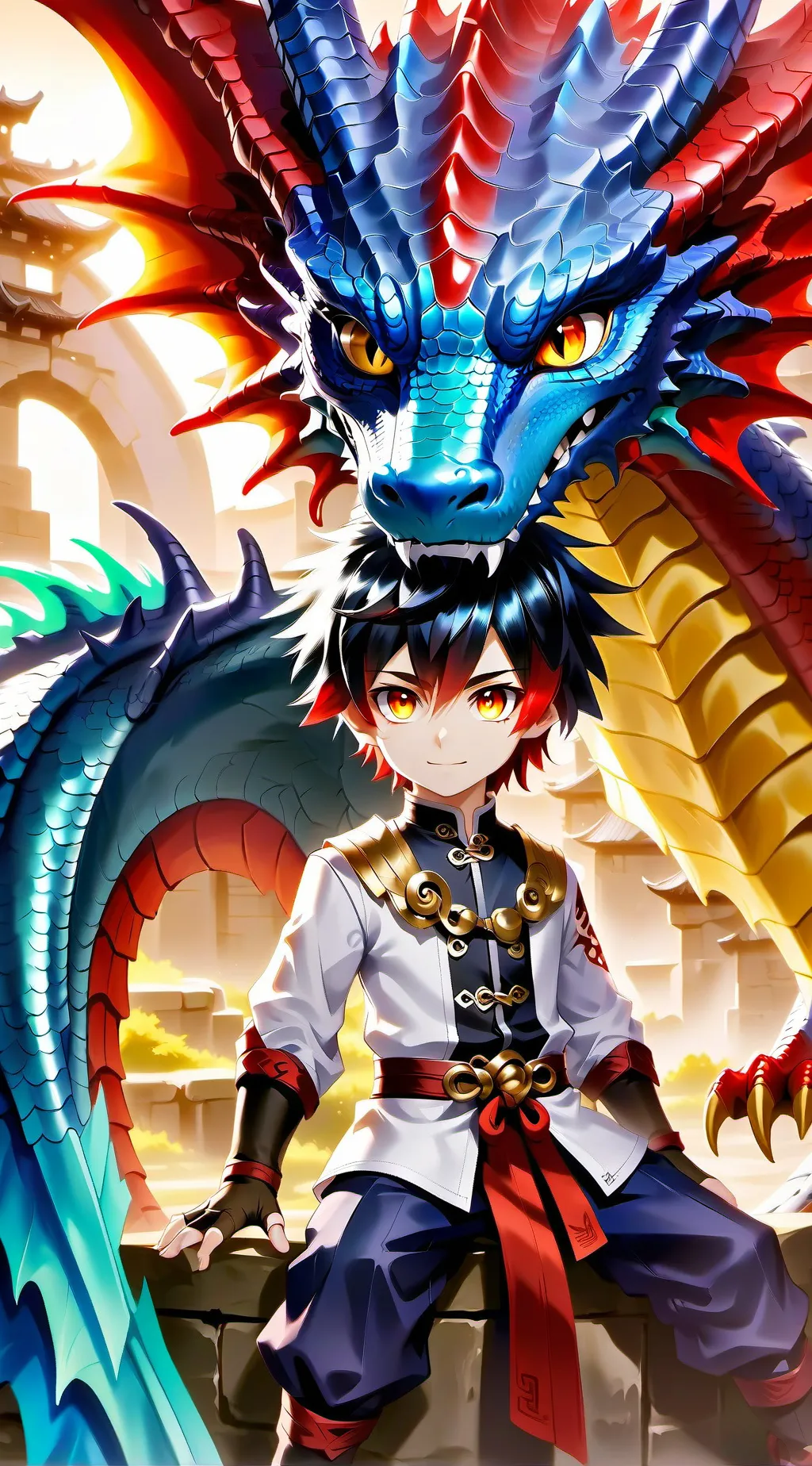 ai character: Ryujin background