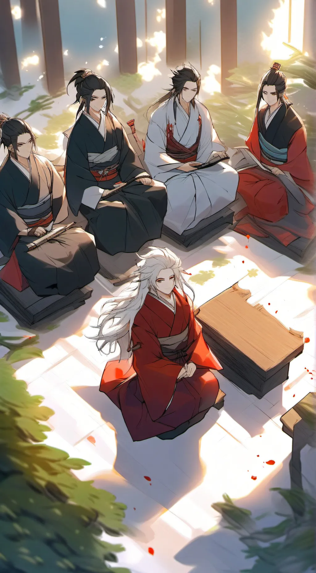 ai character: new hashira background