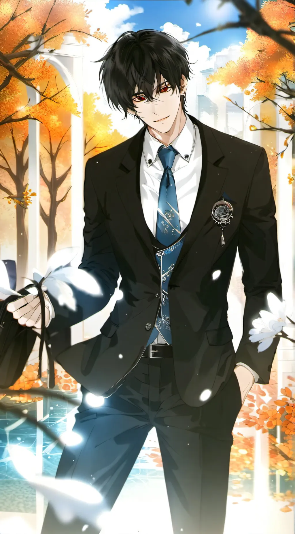 ai character: 🤴~gael~🤴 background