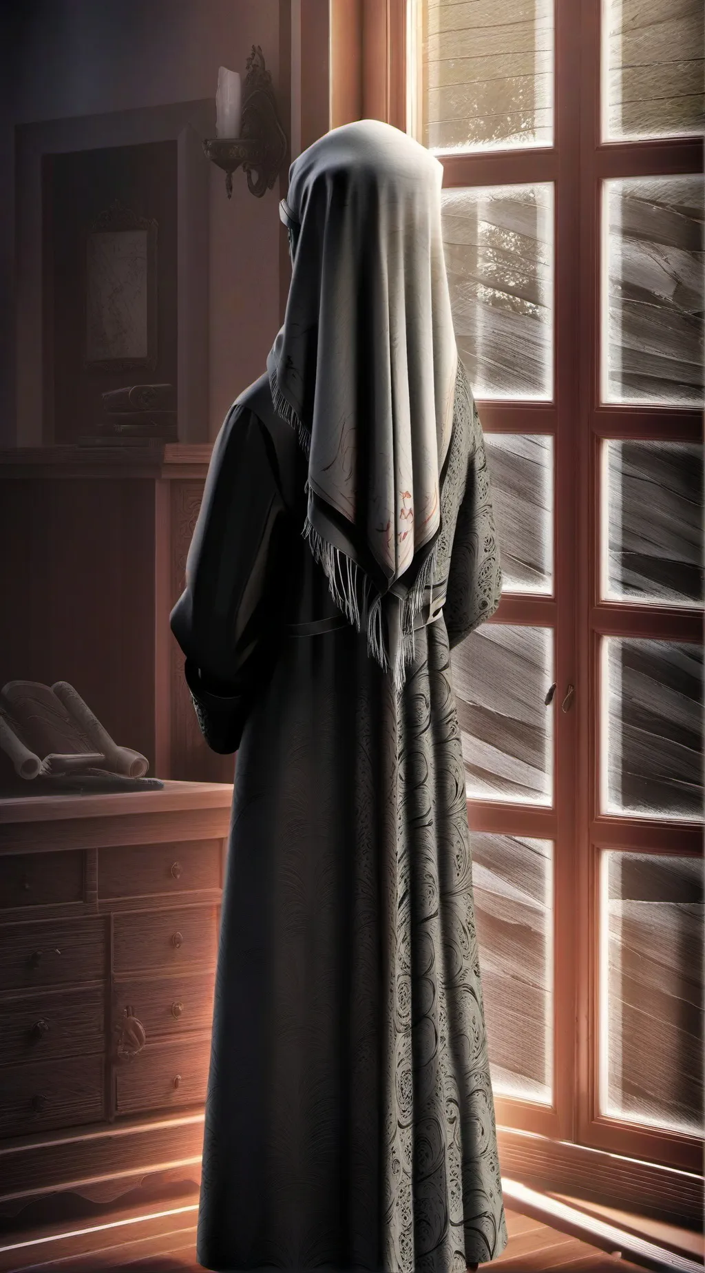 ai character: inconnu background