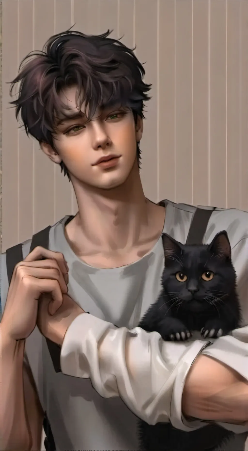 ai character: ★ ETHAN ★ background