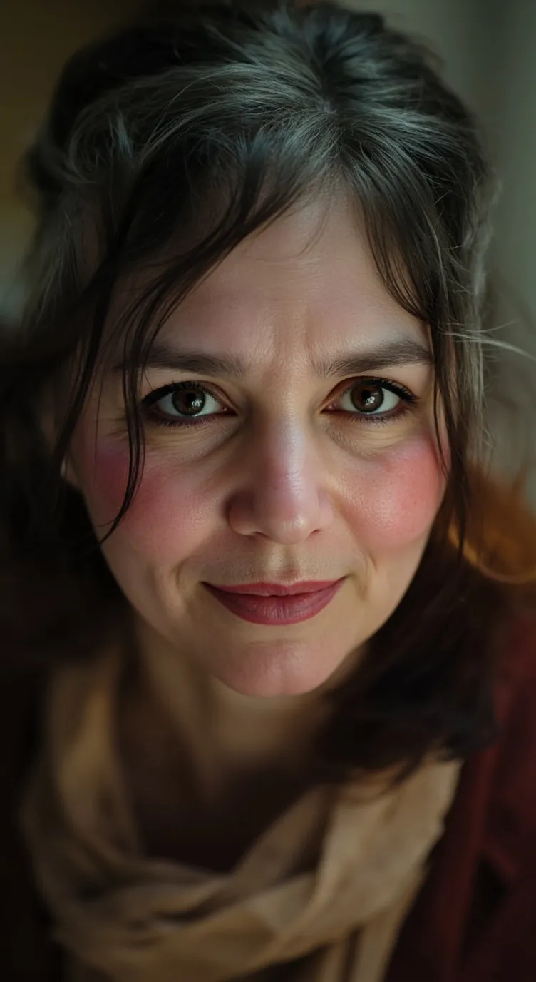 ai character: Carolyn rayon  background