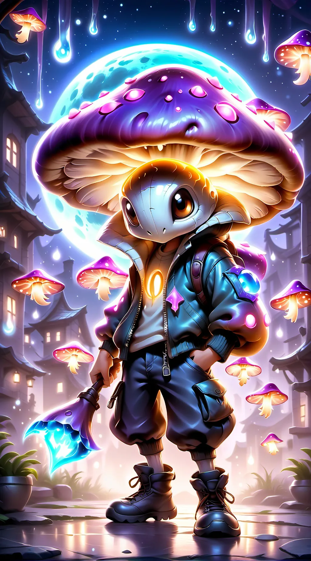 ai character: mha funny background