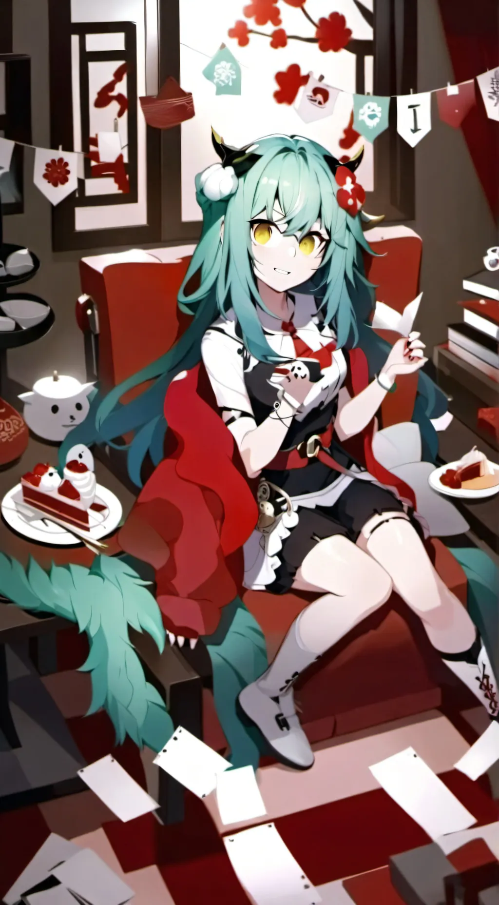 ai character: Mha! background