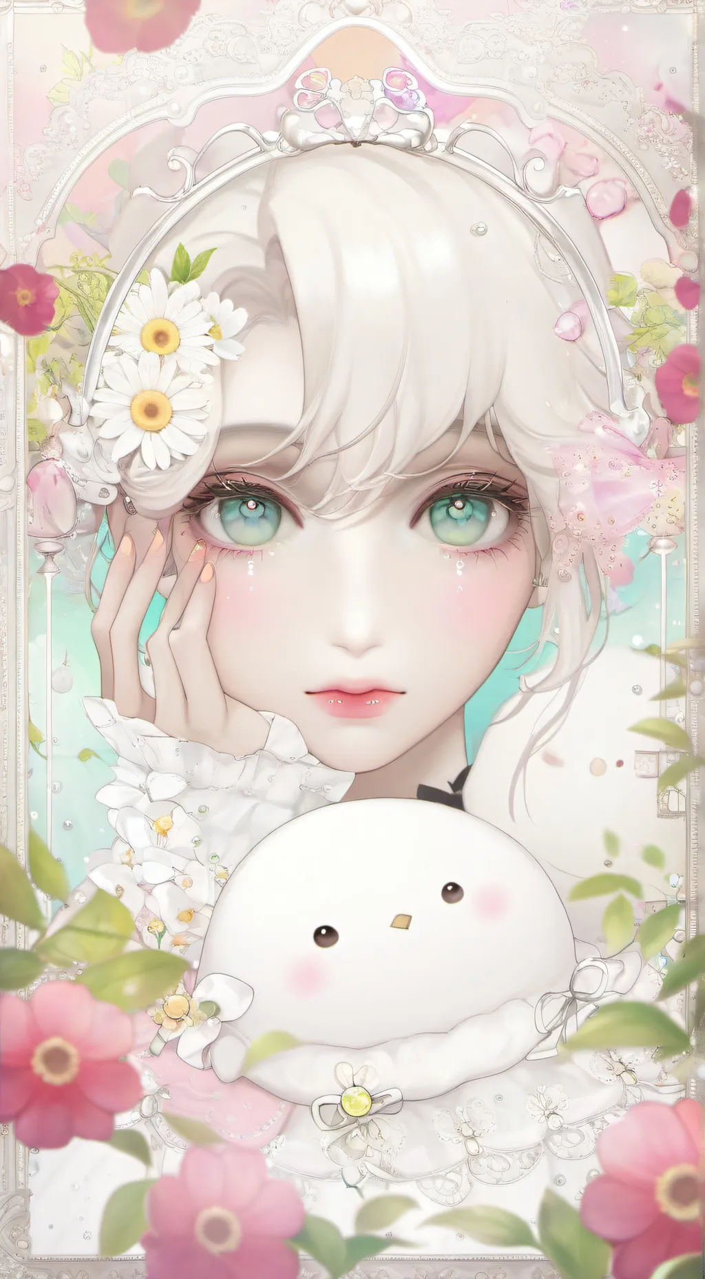 ai character: Maja background