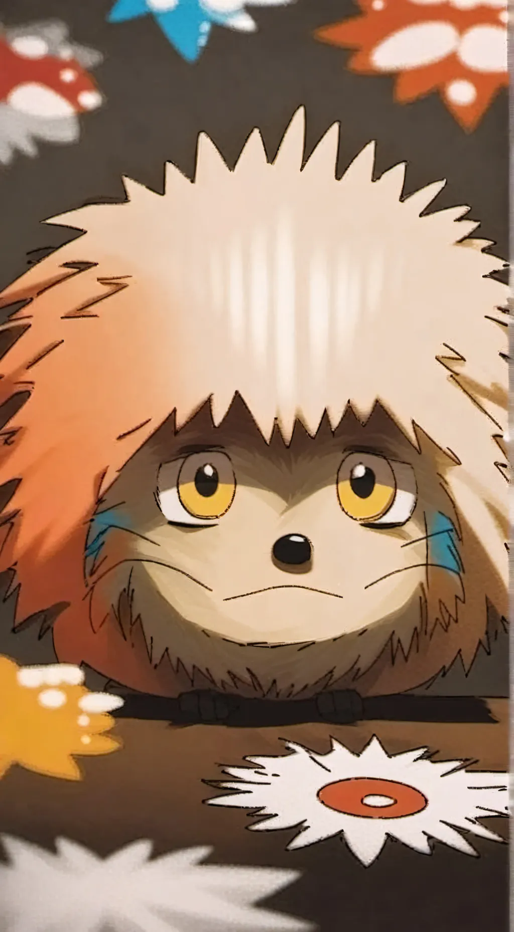 ai character: Pixel background