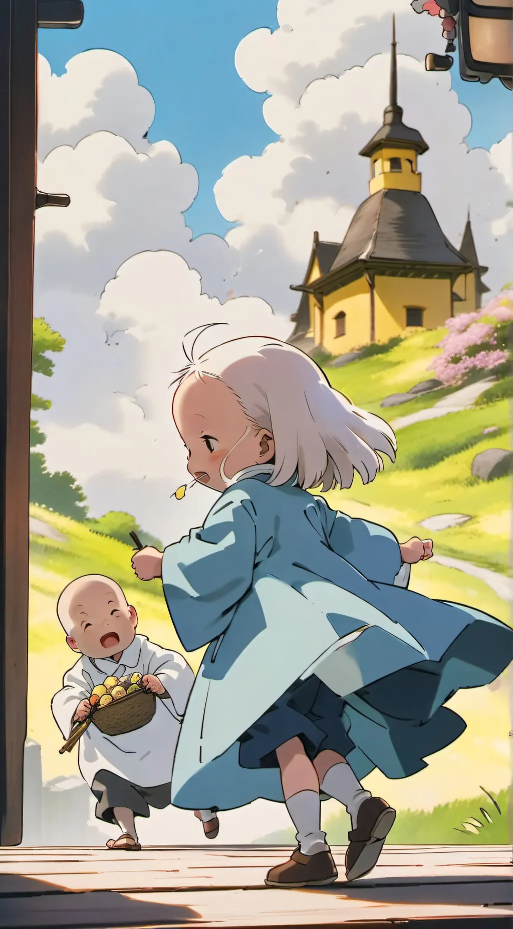 ai character: laney and lani background