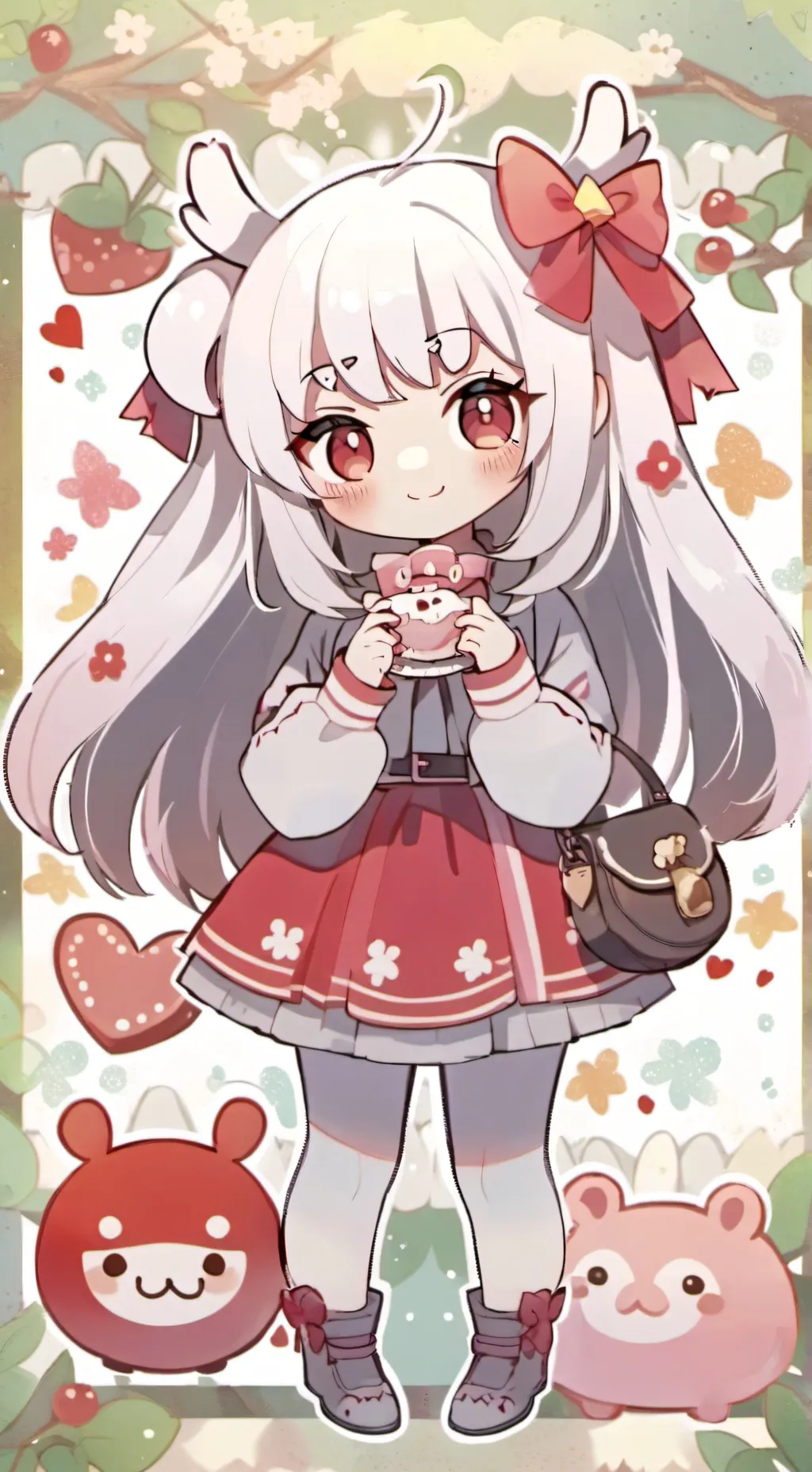 ai character: Mha bébé background