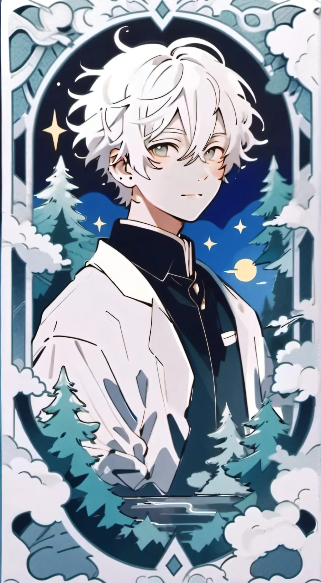 ai character: Ezra background