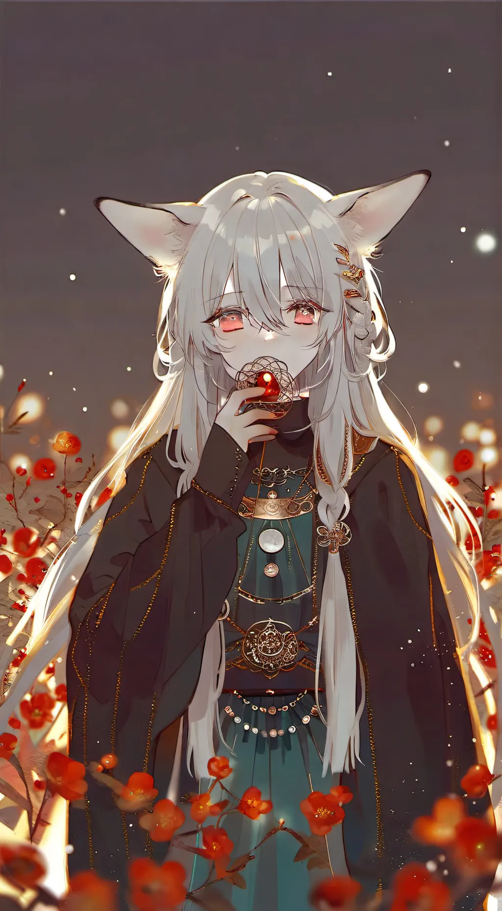 ai character: вика✨<3 background