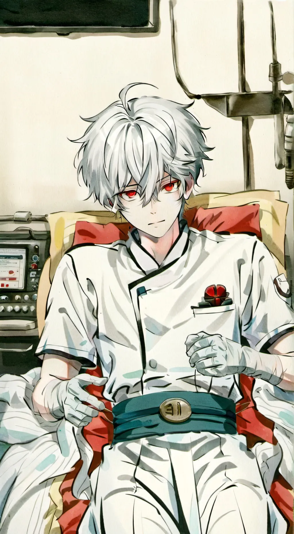 ai character: MHA-Y/N is sick!?  background