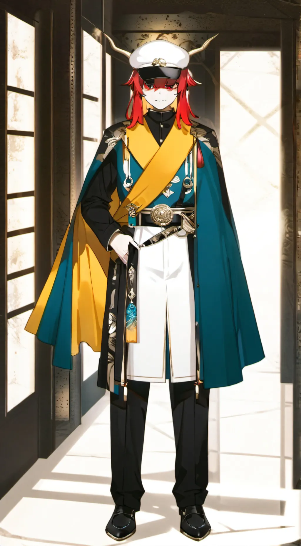 ai character: solure background