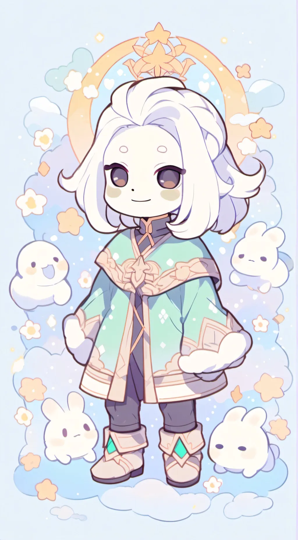 ai character: Asriel Dreemurr background
