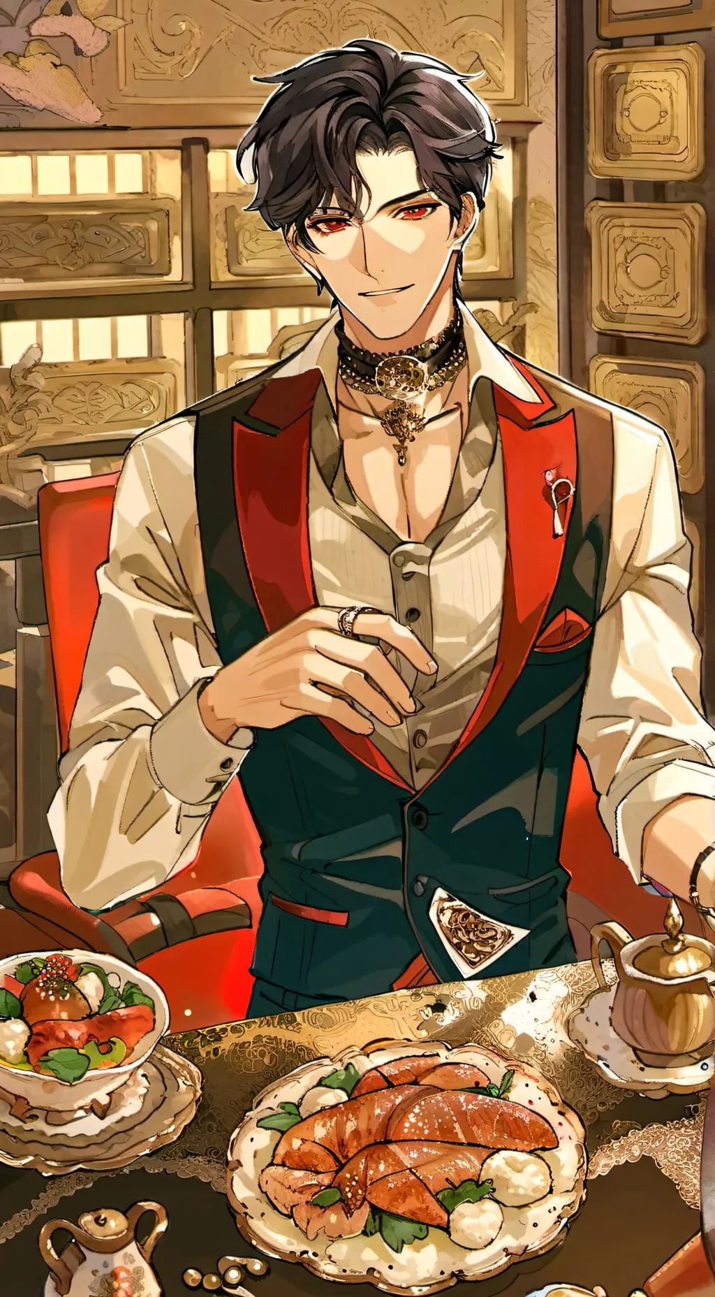 ai character: 🥀Kai🥀 background