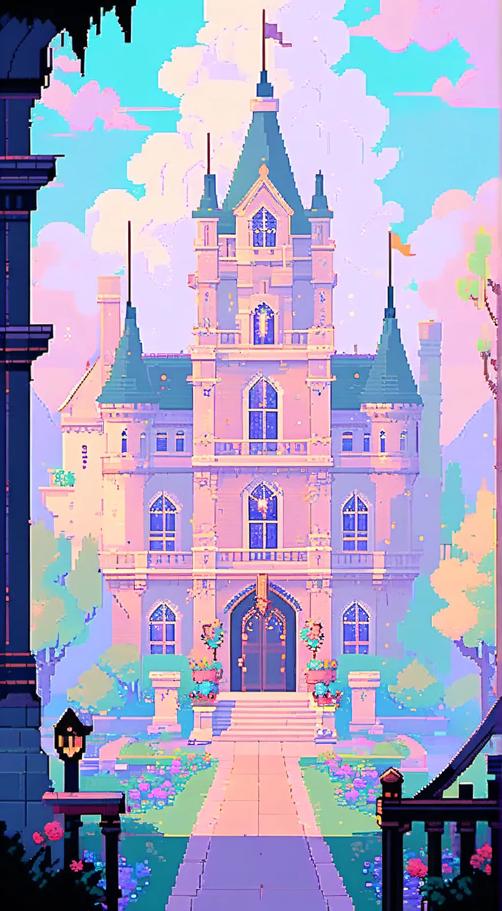 ai character: royal magic school background