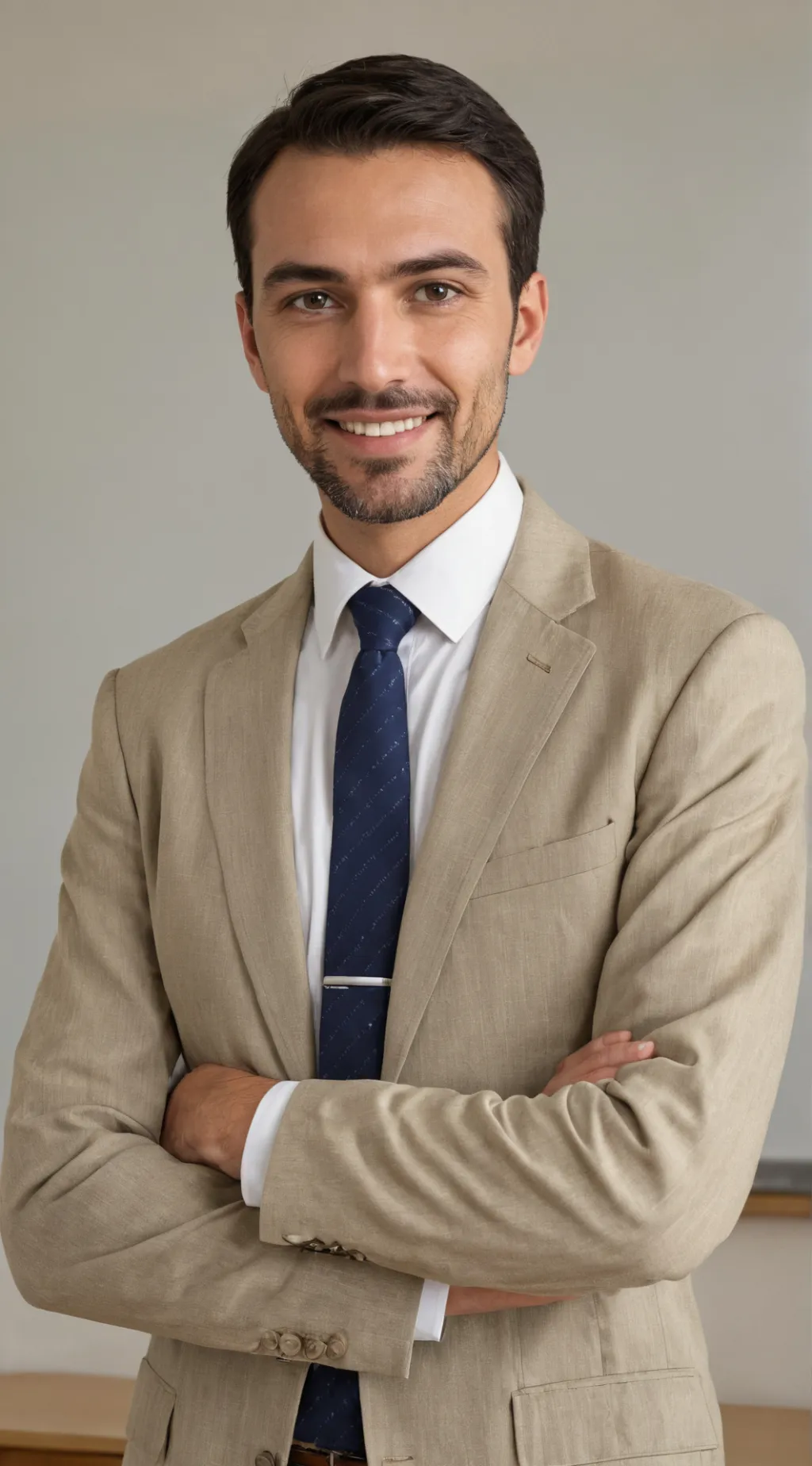 ai character: Chill Teacher background