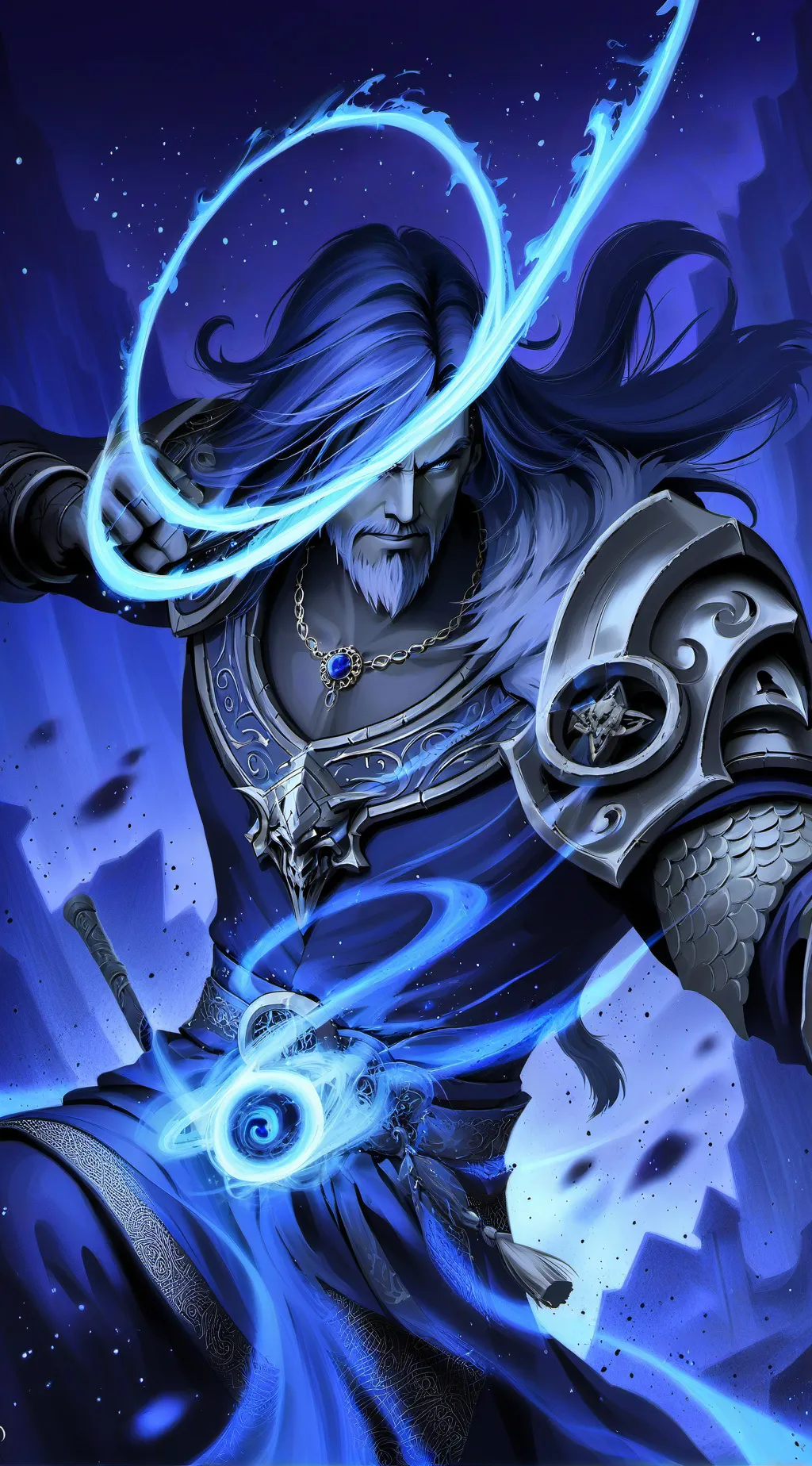 ai character: Prince.  background