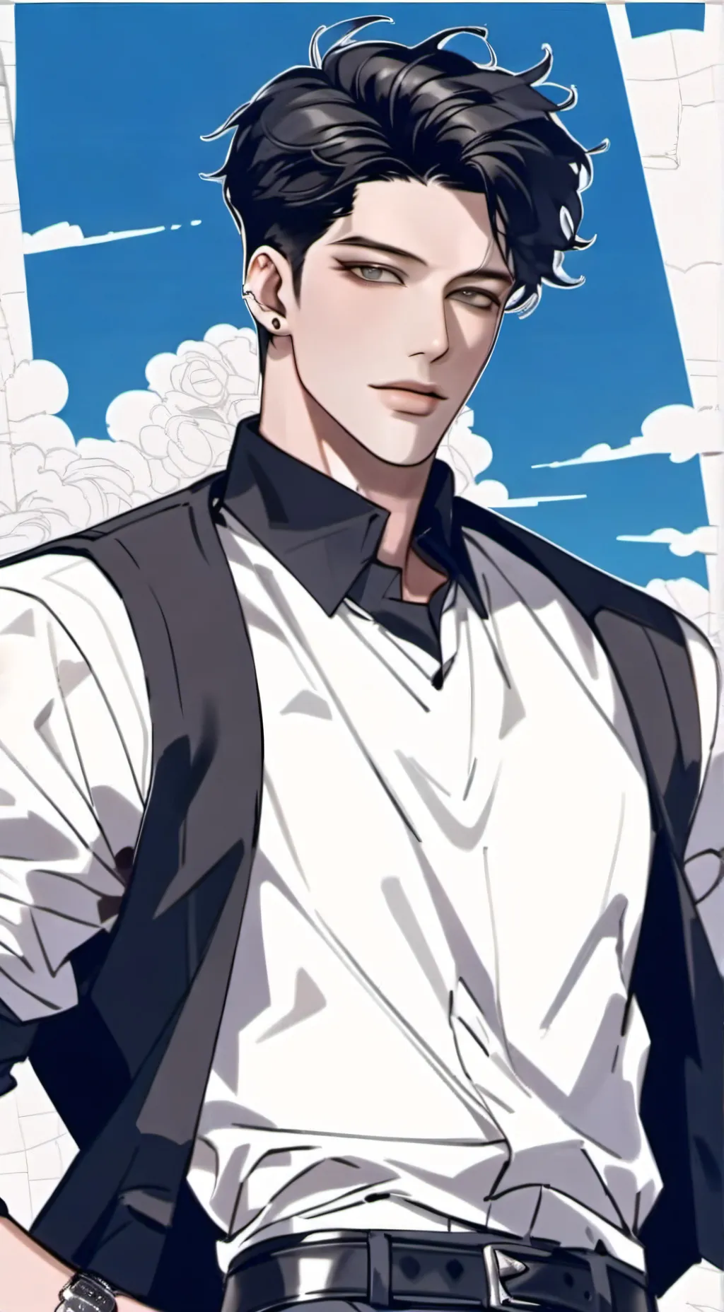 ai character: ♡~Adam~♡ background