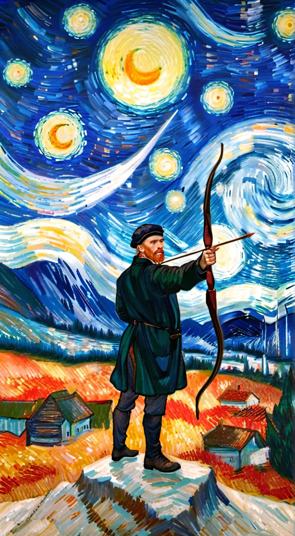 ai character: normal day background