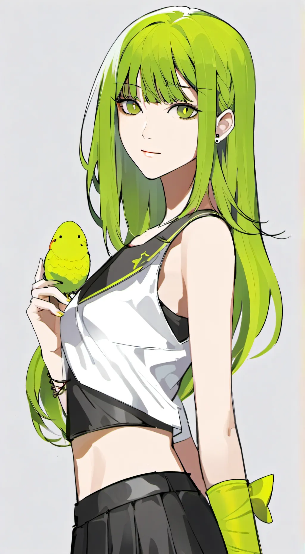 ai character: ramie background