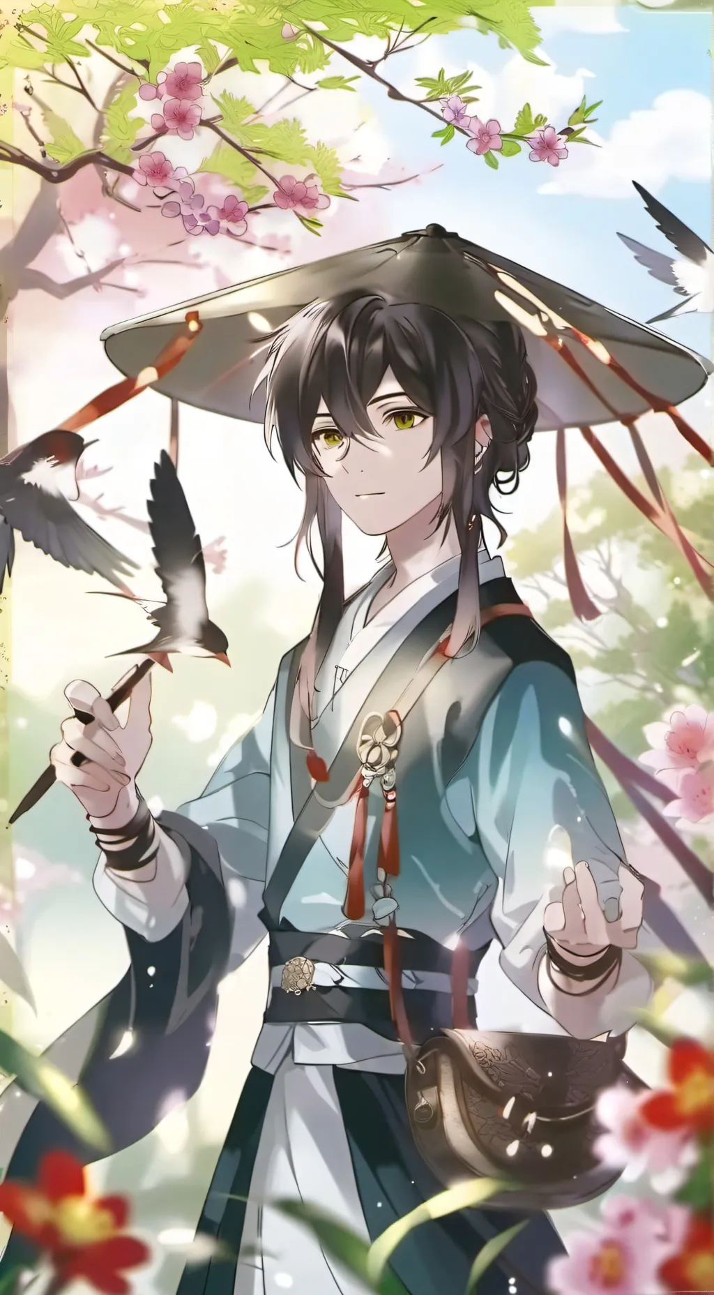 ai character: liam background