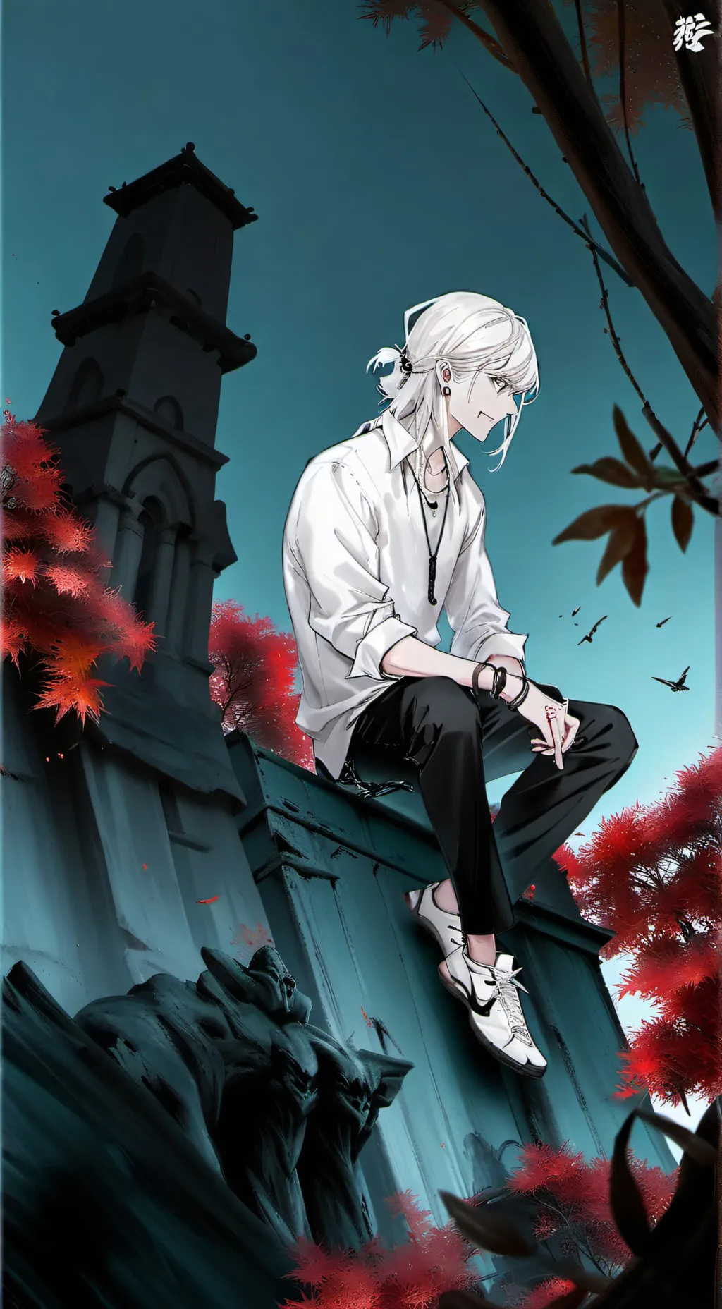 ai character: Zion💚 background