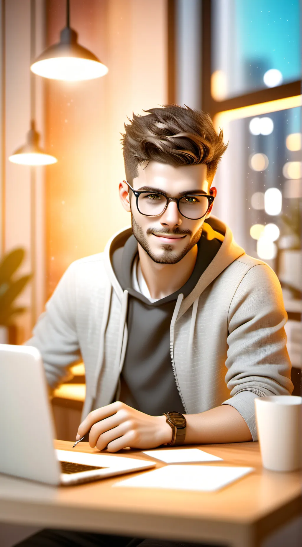 ai character: Revenge of the Code Tycoon background