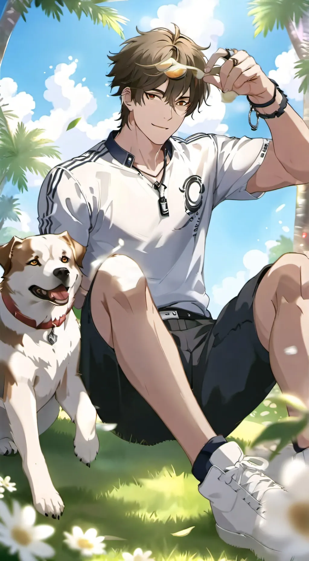 ai character: axel background