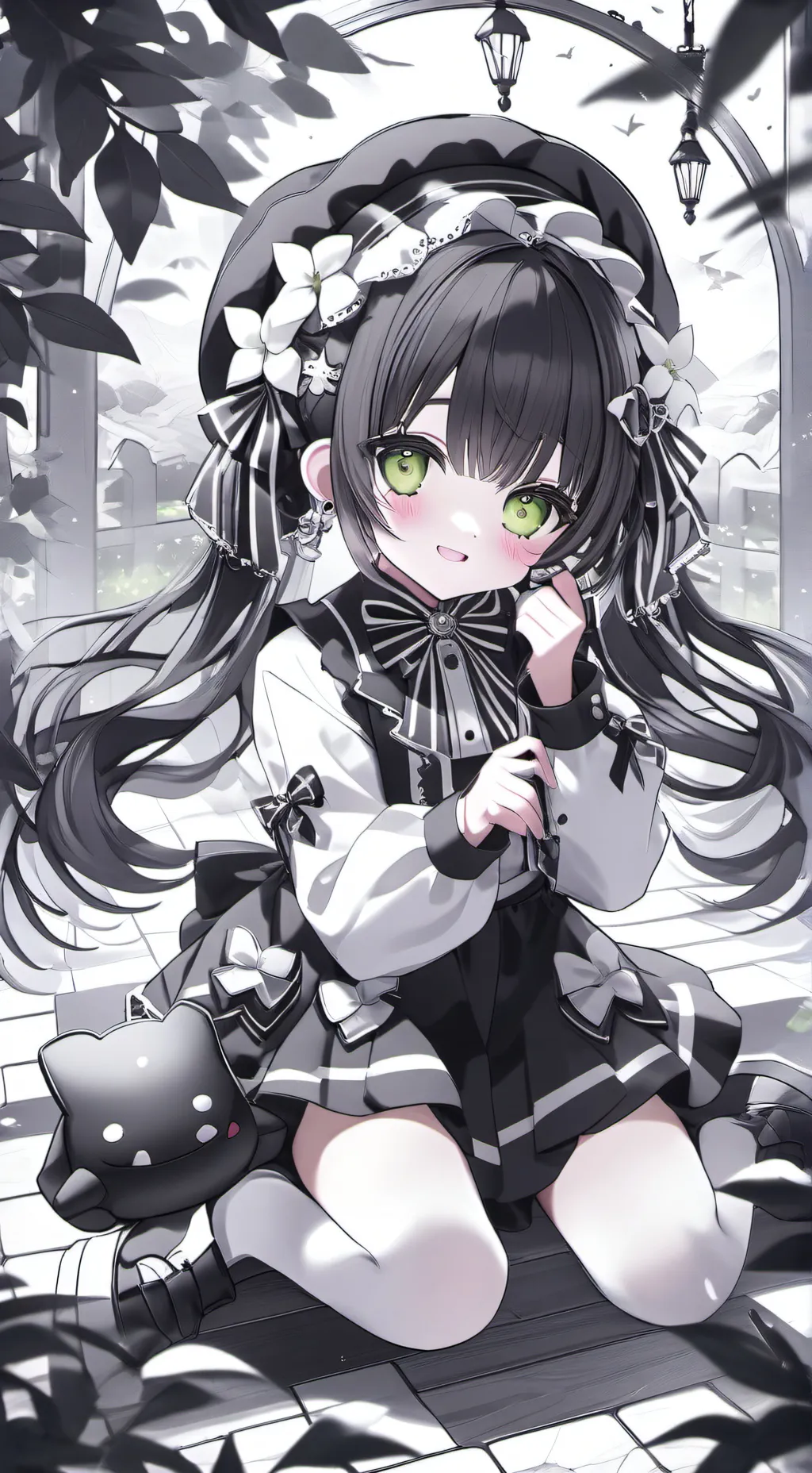 ai character: uzi hermana  background