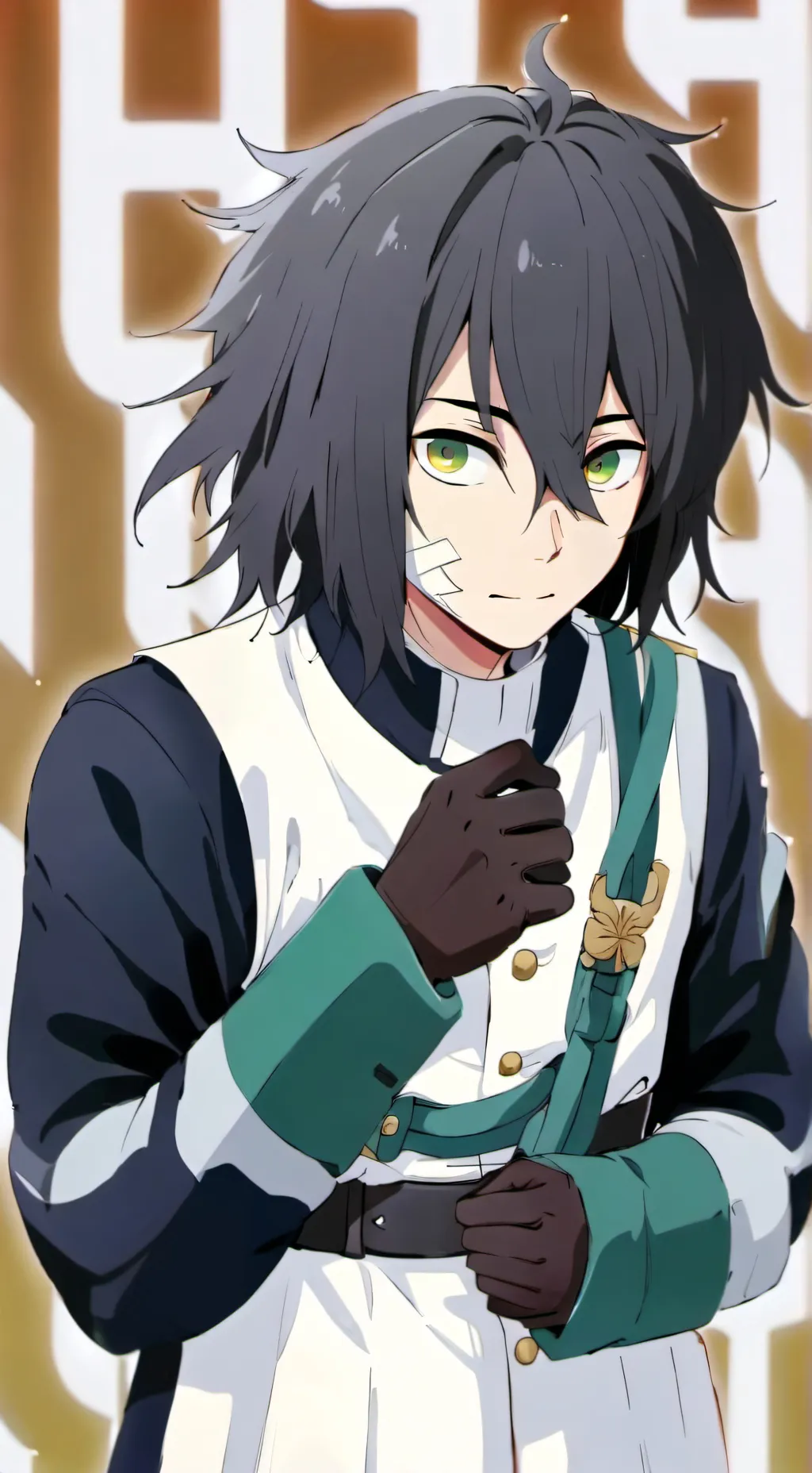 ai character: Iguro💛💚 background