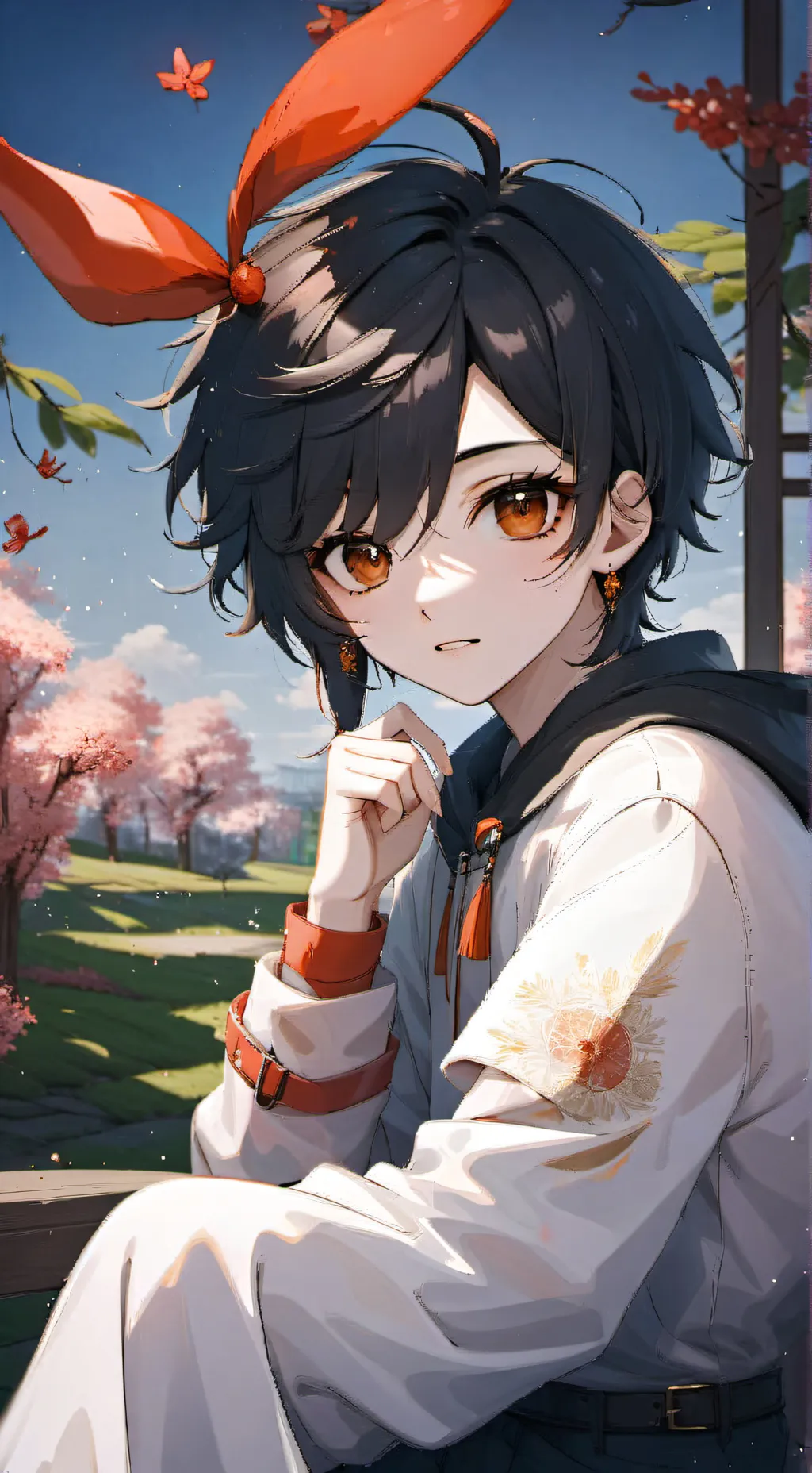 ai character: Liam background