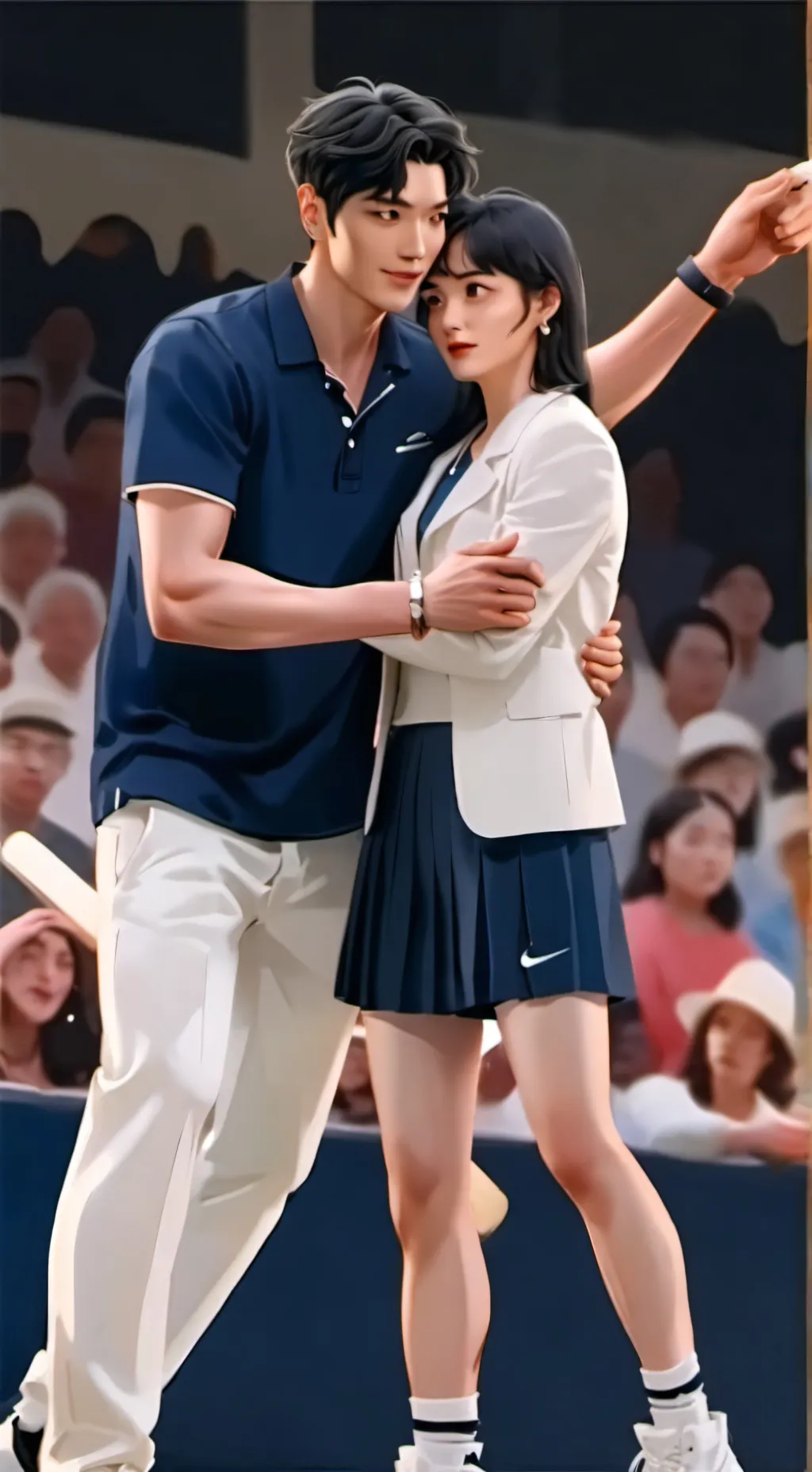 ai character: Thanos  background