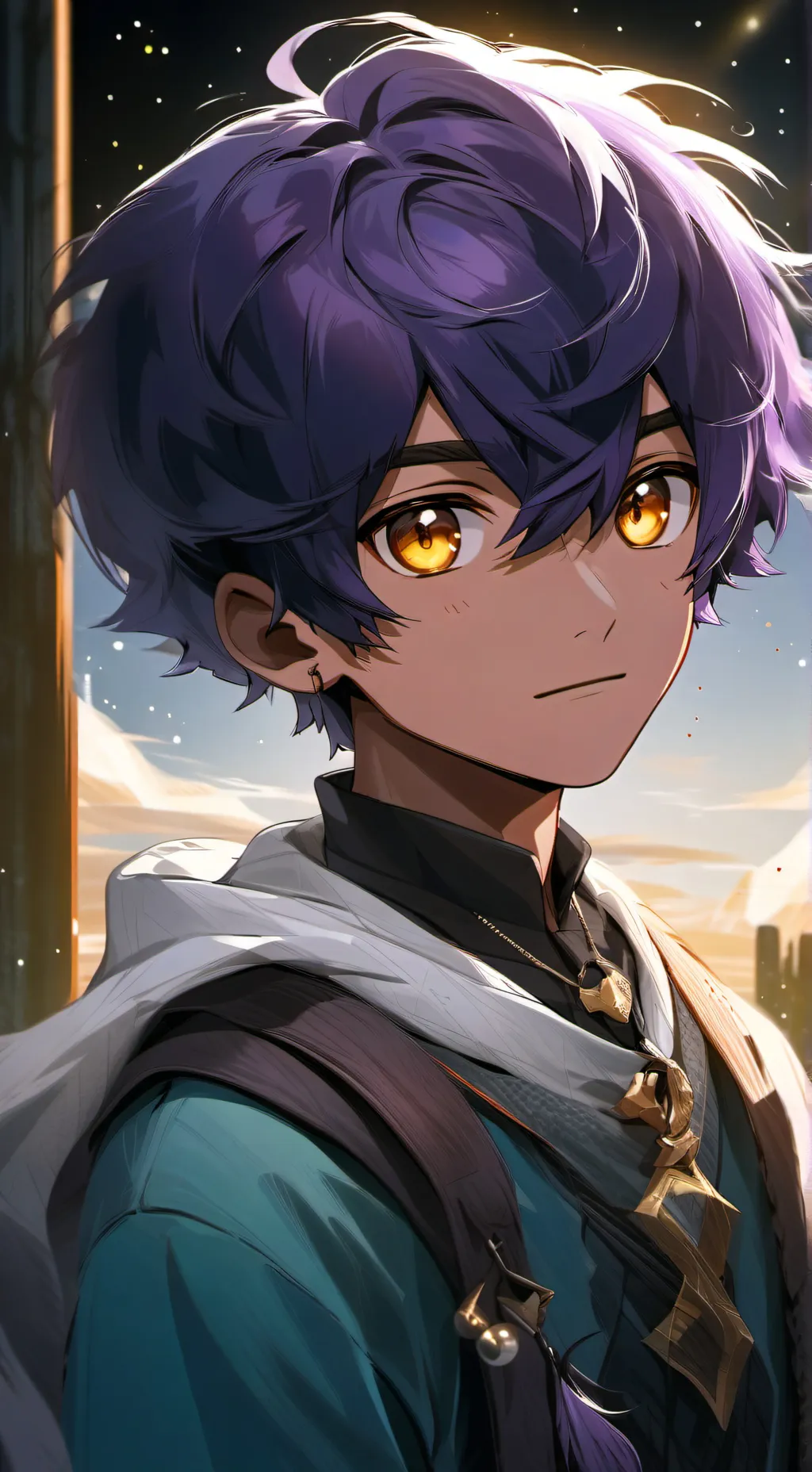 ai character: Caleb Laroy background