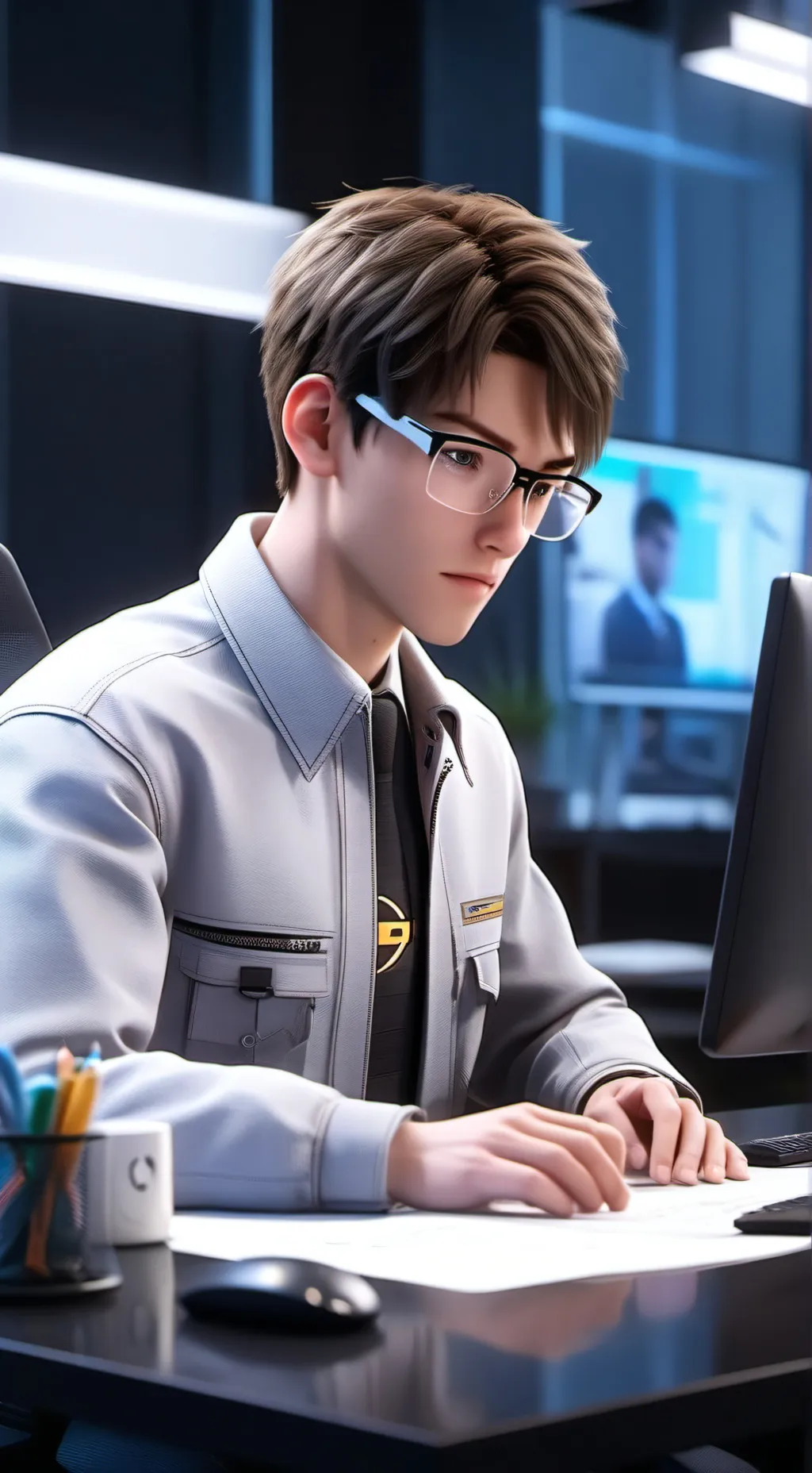 ai character: Codebreaker's Vendetta background