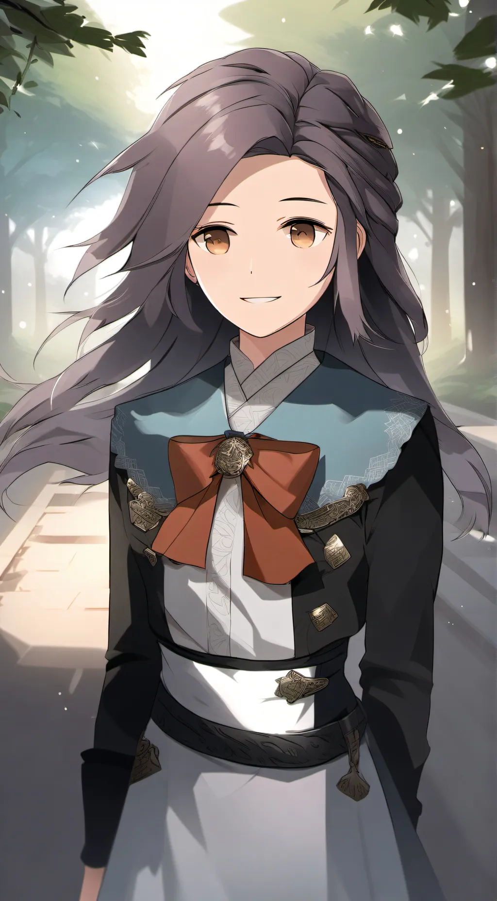 ai character: La catrosa background