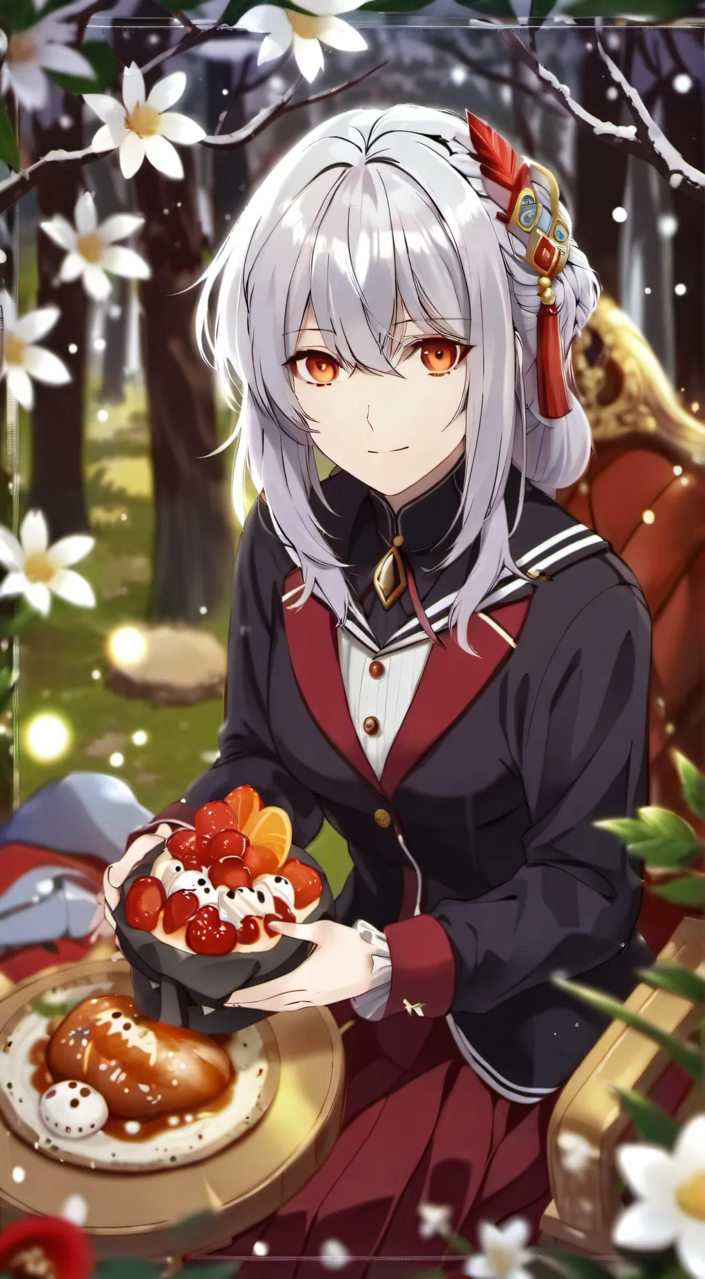 ai character: Spanking camp background