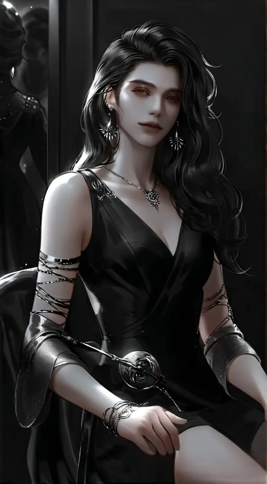 ai character: cielo 😇🤗🥰 background