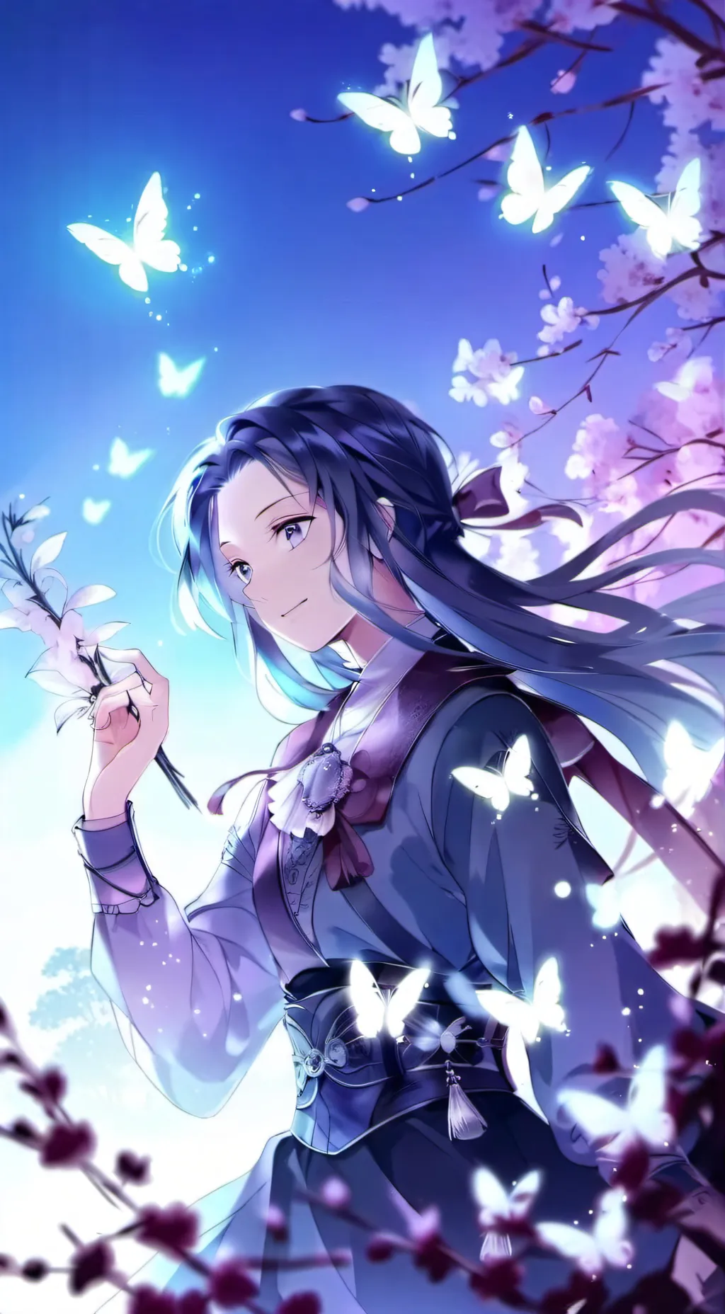 ai character: maicol background