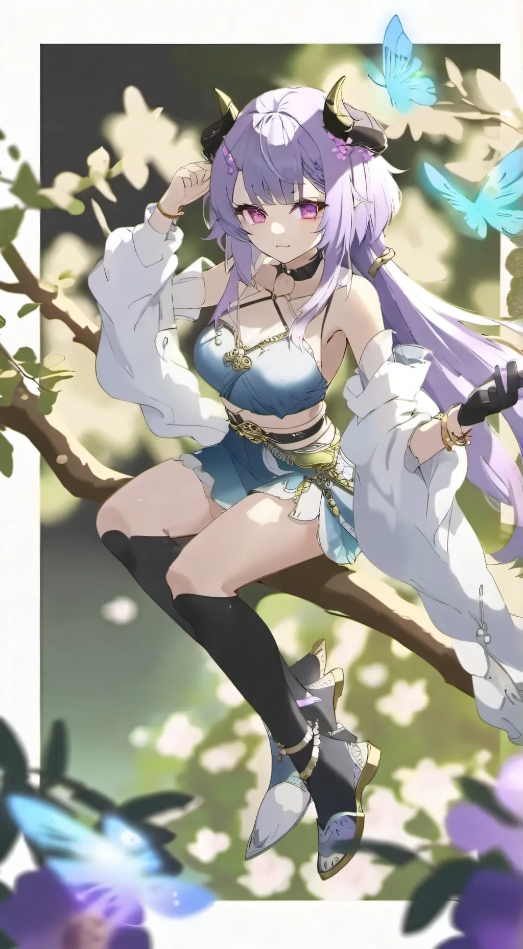 ai character: mha gc  background